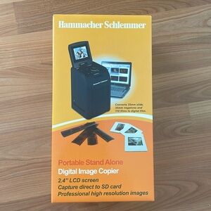 Hamacher Schlemmer portable stand alone digital image 
Copier.